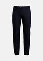 Navy Microcheck Pants - SARTORO