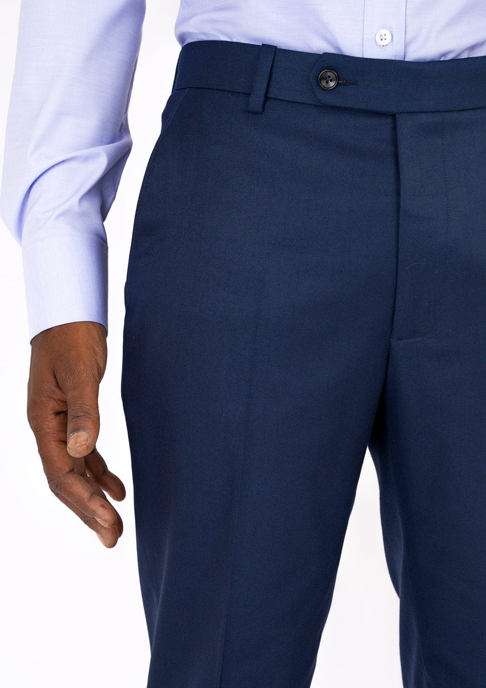 Navy Twill Pants - SARTORO