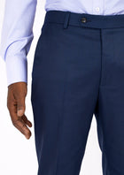 Navy Twill Pants - SARTORO676