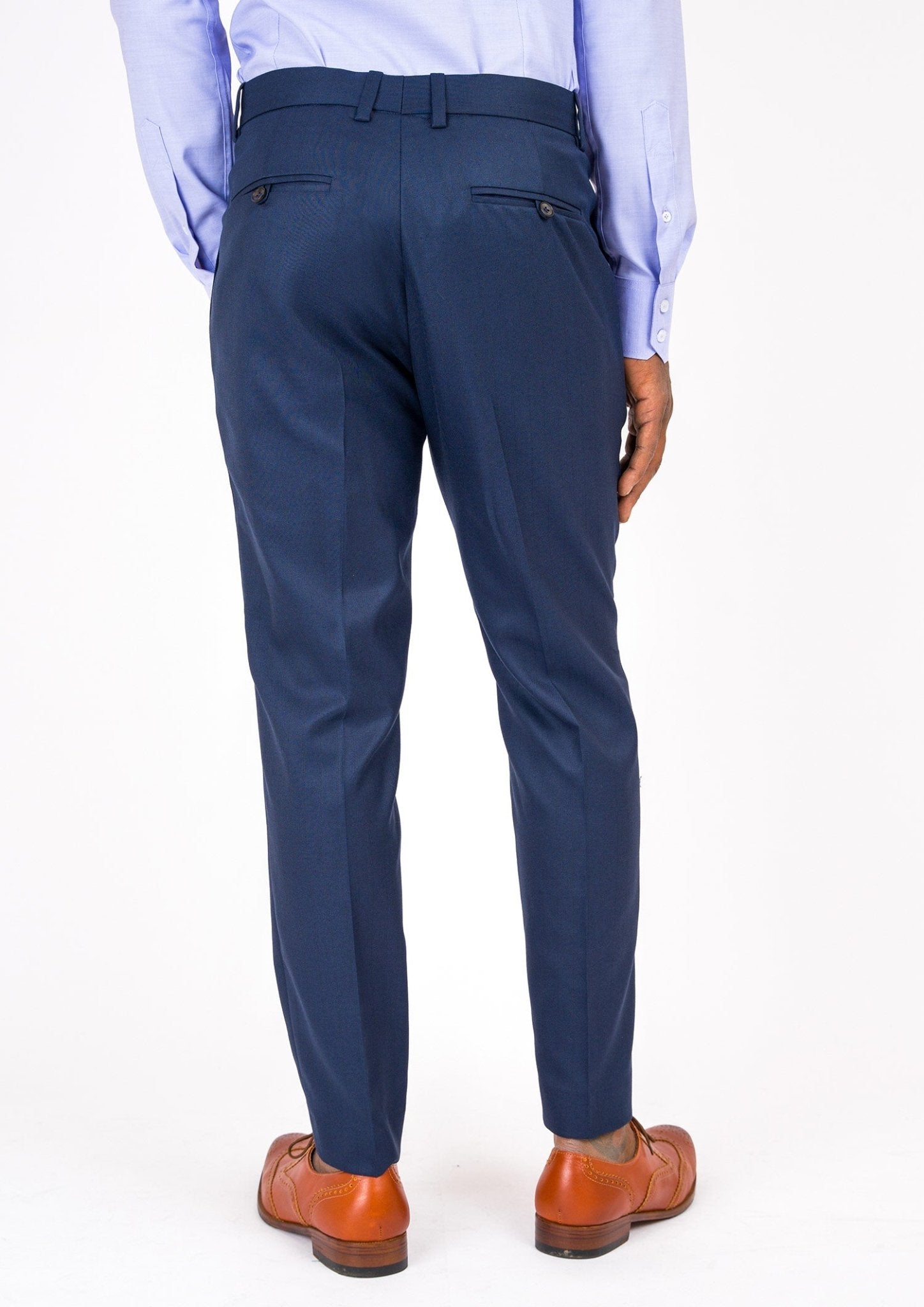 Navy Twill Pants - SARTORO