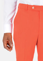 Orange Stretch Pants - SARTORO178