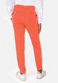 Orange Stretch Pants - SARTORO