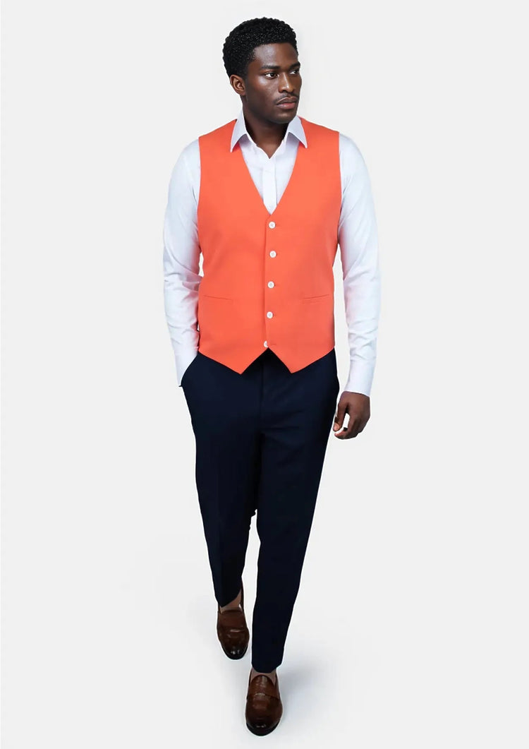 Orange Vest - SARTORO174