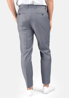 Oslo Grey Twill Pants - SARTORO119
