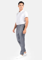 Oslo Grey Twill Pants - SARTORO727