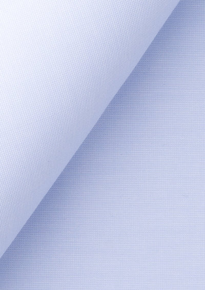 Pale Blue Egyptian Cotton Broadcloth Shirt - SARTORO