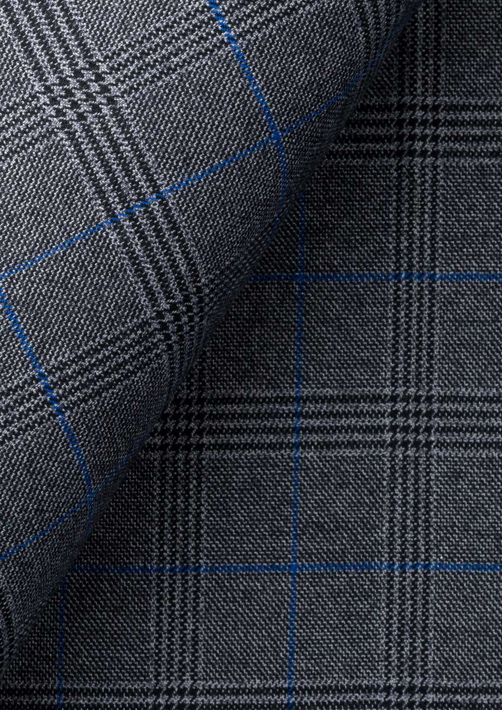Dark Grey Prince of Wales Suit478