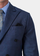 Waverly Midnight Blue Prince of Wales Jacket - SARTORO231