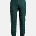 Phthalo Green Linen Pants - SARTORO