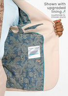 Prince Champagne Cotton Suit - SARTORO704