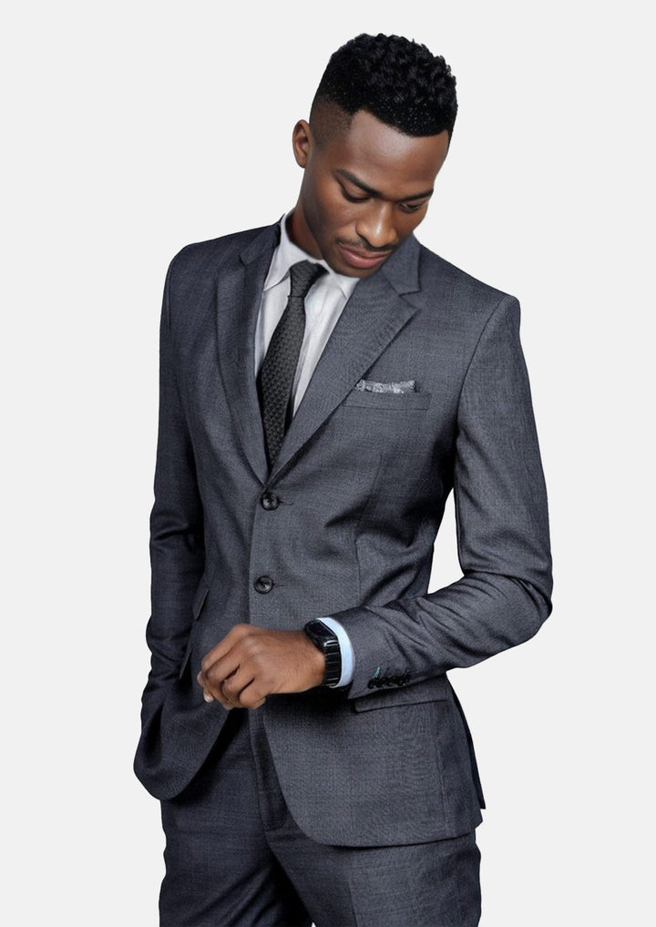 Prince of Wales Charcoal Suit | SARTORO | Custom Suits & Tuxedos