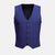 Regal Blue Windowpane Vest - SARTORO
