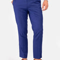 Royal Blue Twill Pants - SARTORO