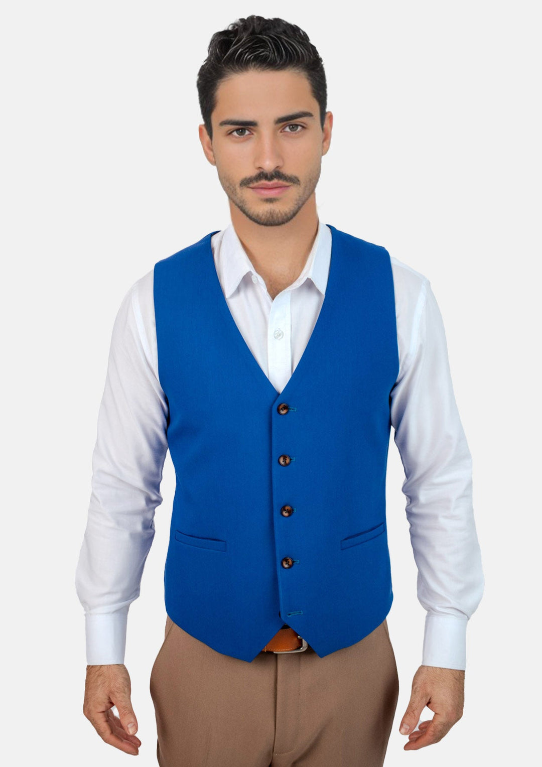 Royal Blue Vest - SARTORO