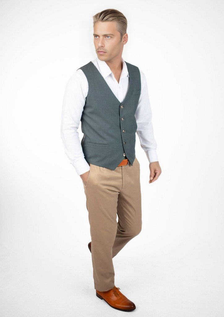 Sage Vest - SARTORO