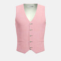 Salmon Linen Vest - SARTORO
