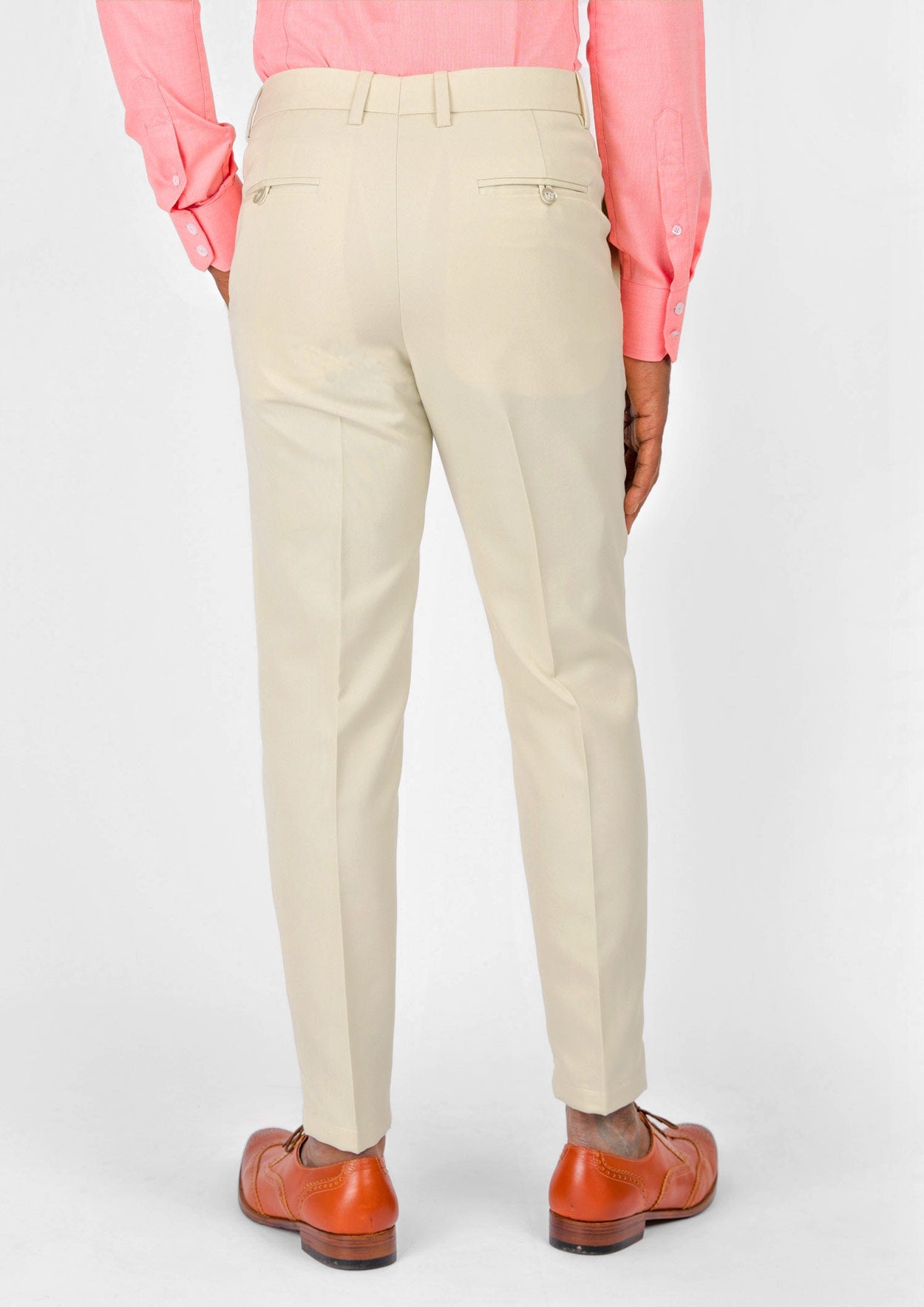 Sand Cotton Chino Pants - SARTORO