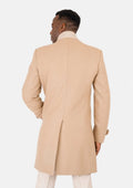 Sand Wool Classic Overcoat - SARTORO