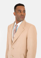 Sand Wool Classic Overcoat - SARTORO712