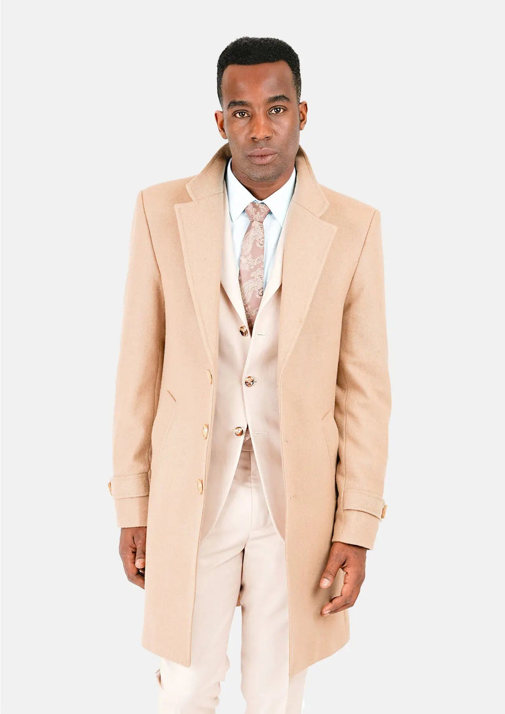 Sand Wool Classic Overcoat531