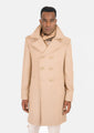 Sand Wool Signature Peacoat - SARTORO