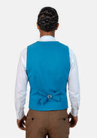 Sapphire Blue Vest - SARTORO912