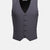 Shadow Grey Cotton Vest - SARTORO