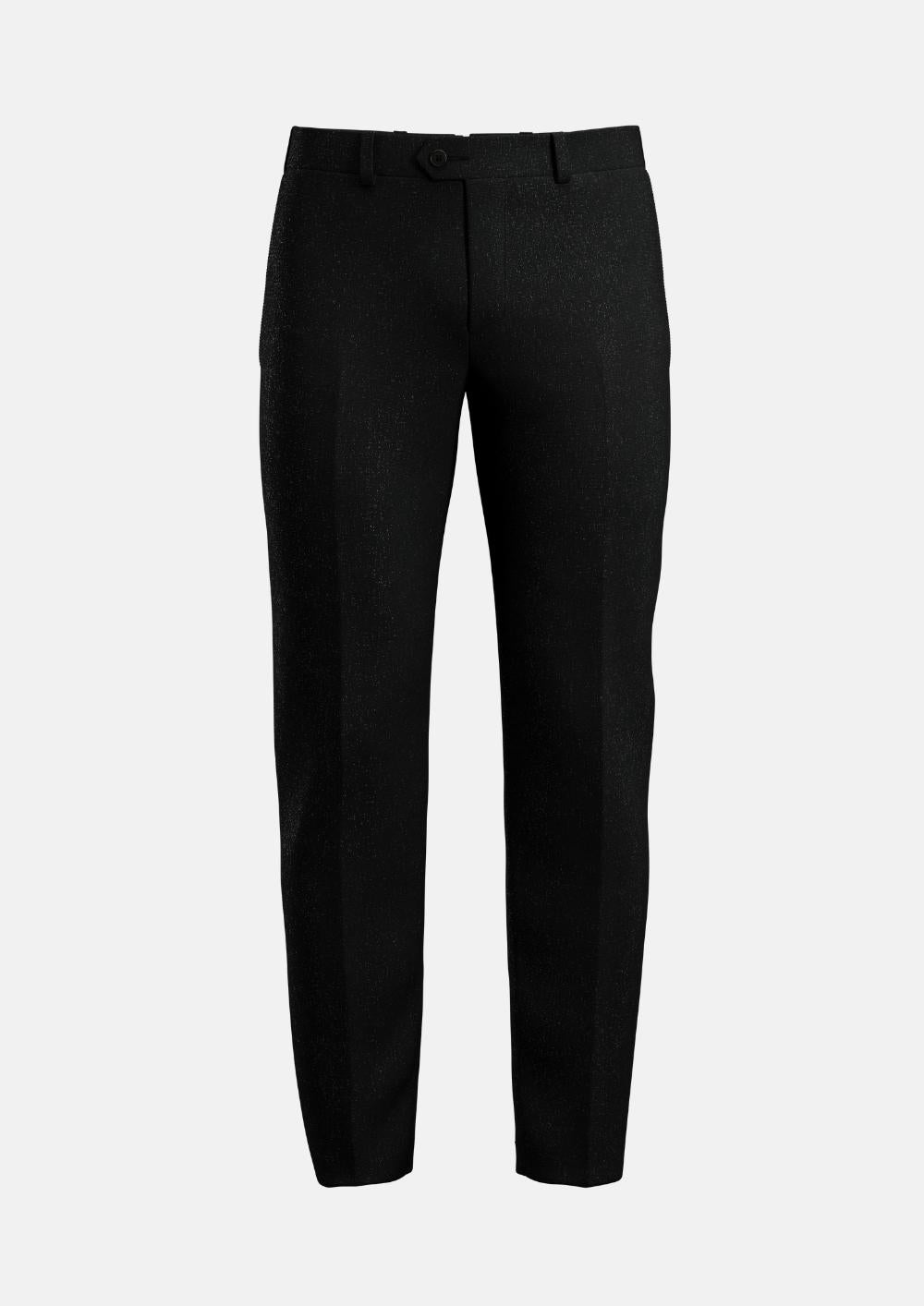 Shimmer Black Pants - SARTORO