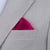 Silk Satin Carmine Red Pocket Square - SARTORO