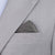 Silk Satin Graphite Grey Pocket Square - SARTORO