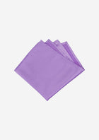 Silk Satin Lavender Purple Pocket Square - SARTORO845
