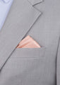 Silk Satin Rose Gold Pocket Square - SARTORO