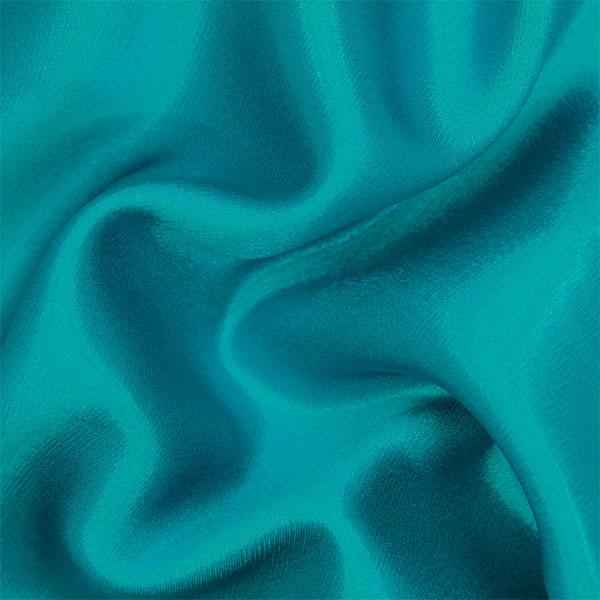 Silk Satin Turquoise Tie