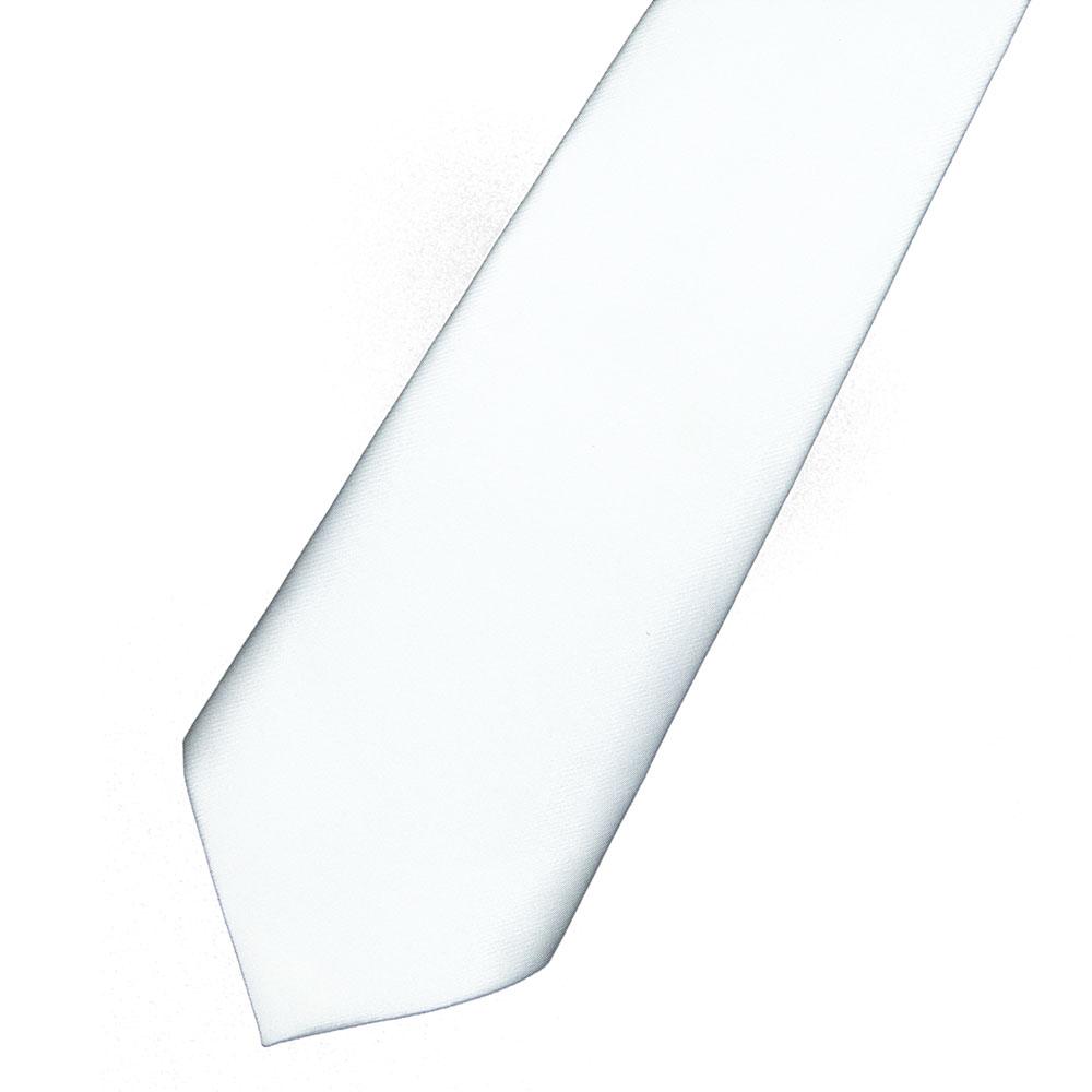 Silk Satin White Tie - SARTORO