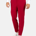Spanish Red Stretch Pants - SARTORO