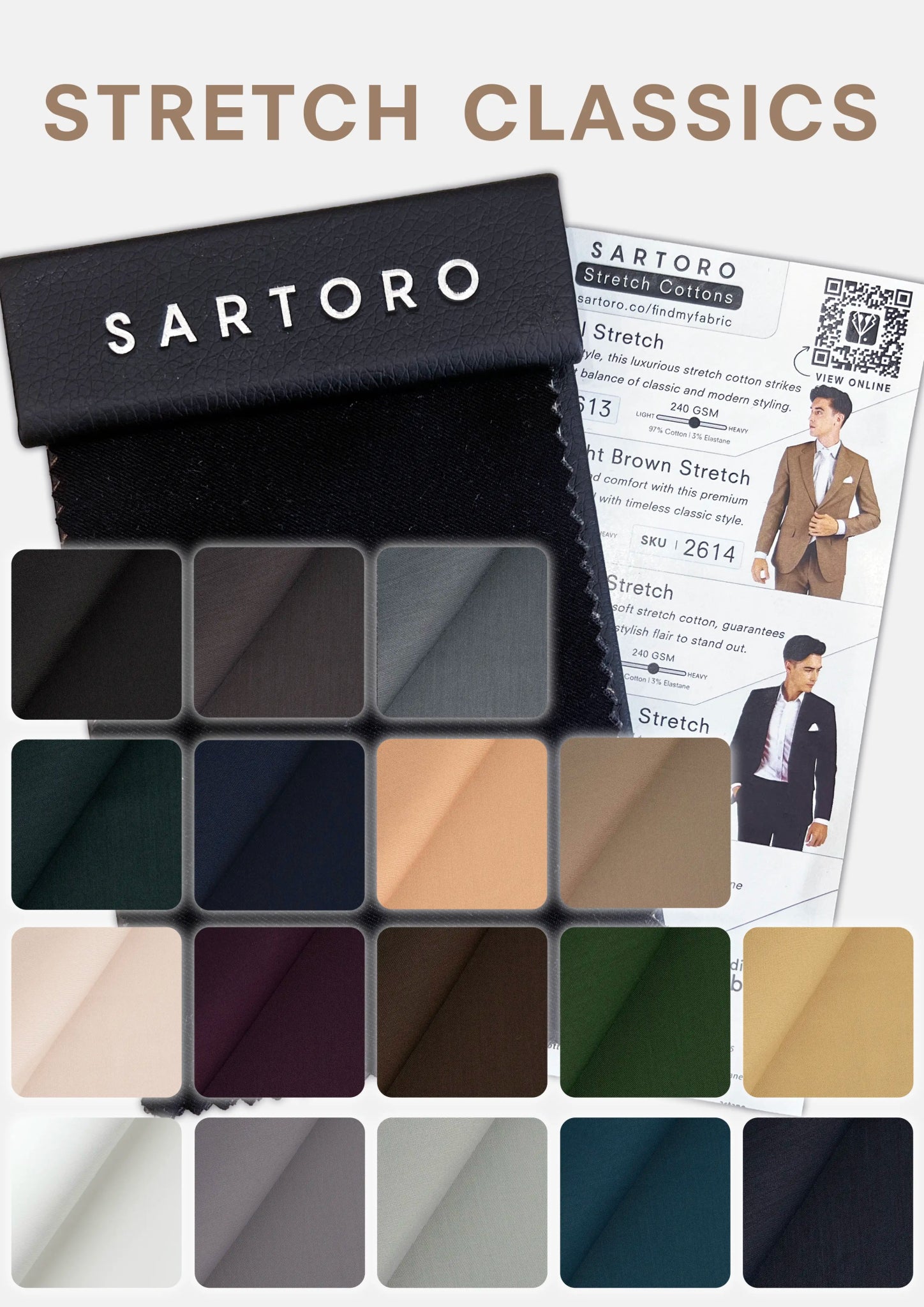 Swatch Book Sets - SARTORO