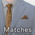 Tie & Pocket Square - SARTORO