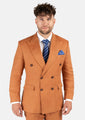 Waverly Burnt Orange Linen Suit - SARTORO