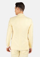 Waverly Cream Stretch Jacket - SARTORO111