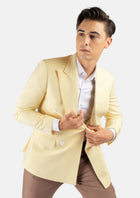 Waverly Cream Stretch Jacket - SARTORO962
