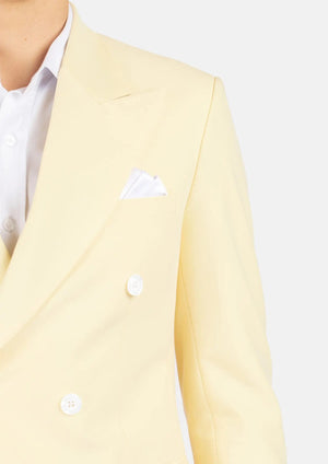 Waverly Cream Stretch Suit - SARTORO