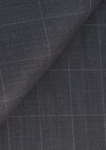 Waverly Dark Grey Windowpane Suit - SARTORO