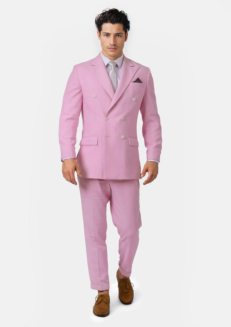 Waverly Lilac Linen Suit - SARTORO