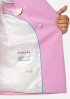 Waverly Lilac Linen Suit - SARTORO256