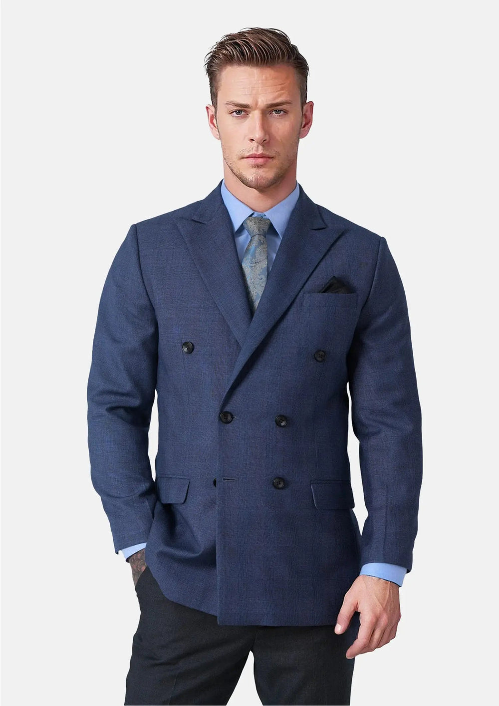 Midnight Blue Prince of Wales Jacket72