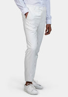 White Twill Pants - SARTORO71