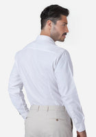 White Linen Shirt - SARTORO242