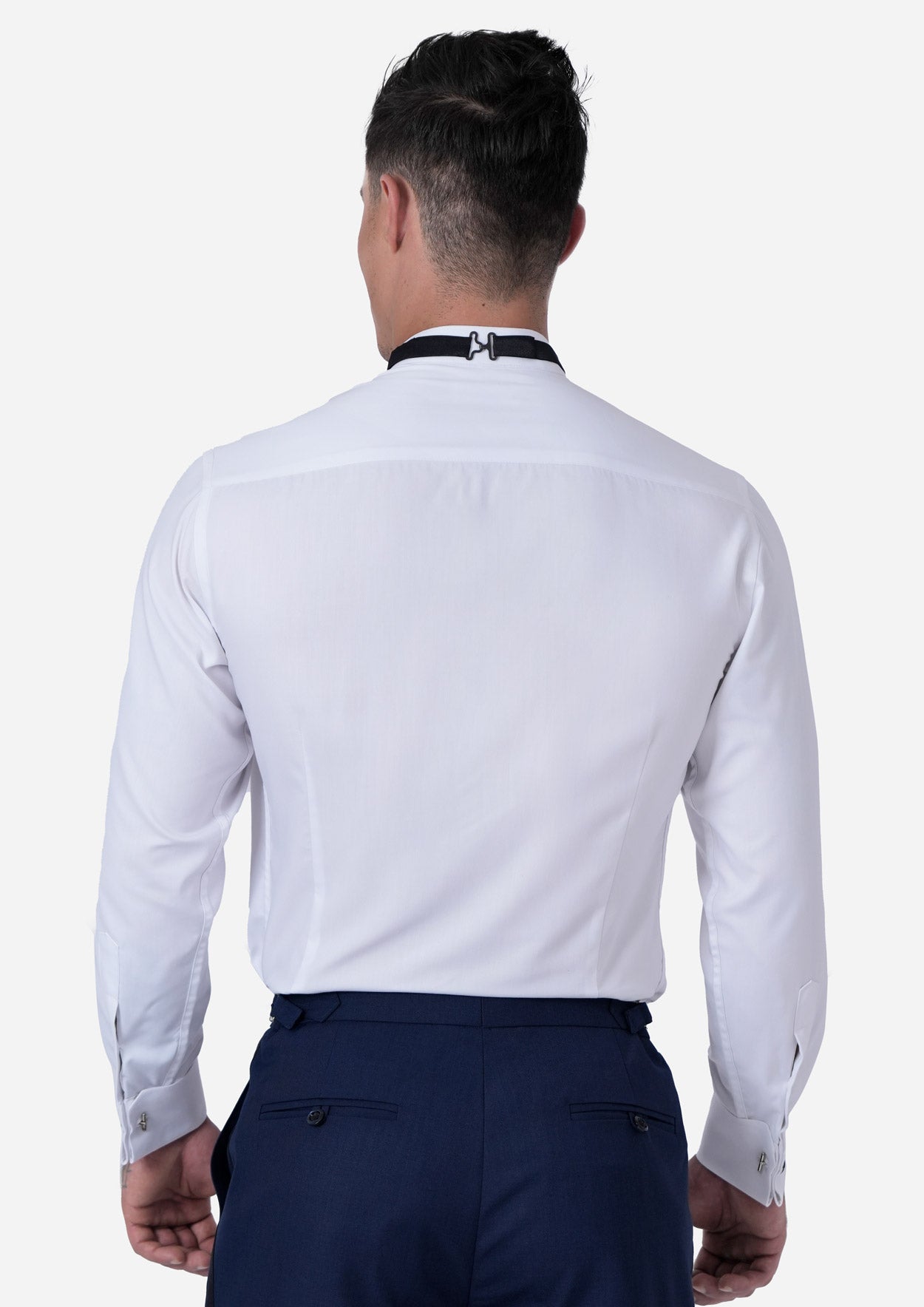 Men's White Tuxedo Shirt | SARTORO Men's White Tuxedo Shirt | SARTORO