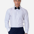 White Tuxedo Shirt - SARTORO
