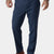 Yale Blue Crosshatch Pants - SARTORO